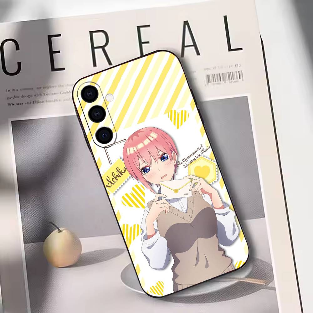 Ichika Nakano  Phone Case For Samsung Galaxy A73,A72,A71,A70,A53,A52,A51,Soft Silicone Black Cover