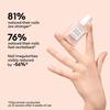 Manucurist Active Smooth Nail Polish Strengthener   Ridge Filler 0.5 Oz 15 Ml 00 Milky Pinkish Beige