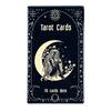 Tarot Cards 78pcs Cards Deck English Visions Divination Edition Board Game For Beginners, Camping Game Pocket Size Tarot Deck
