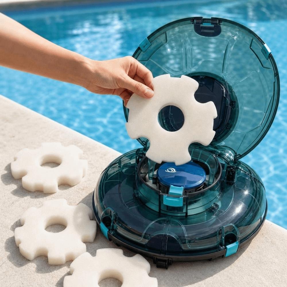 4/8/12/20pcs Replacement Part Pool Cleaner Sponge for WINNY HJ1102P Cordless Robotic Cleaner