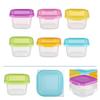 6pcs Small Food Containers Food Storage Jars For Travel
