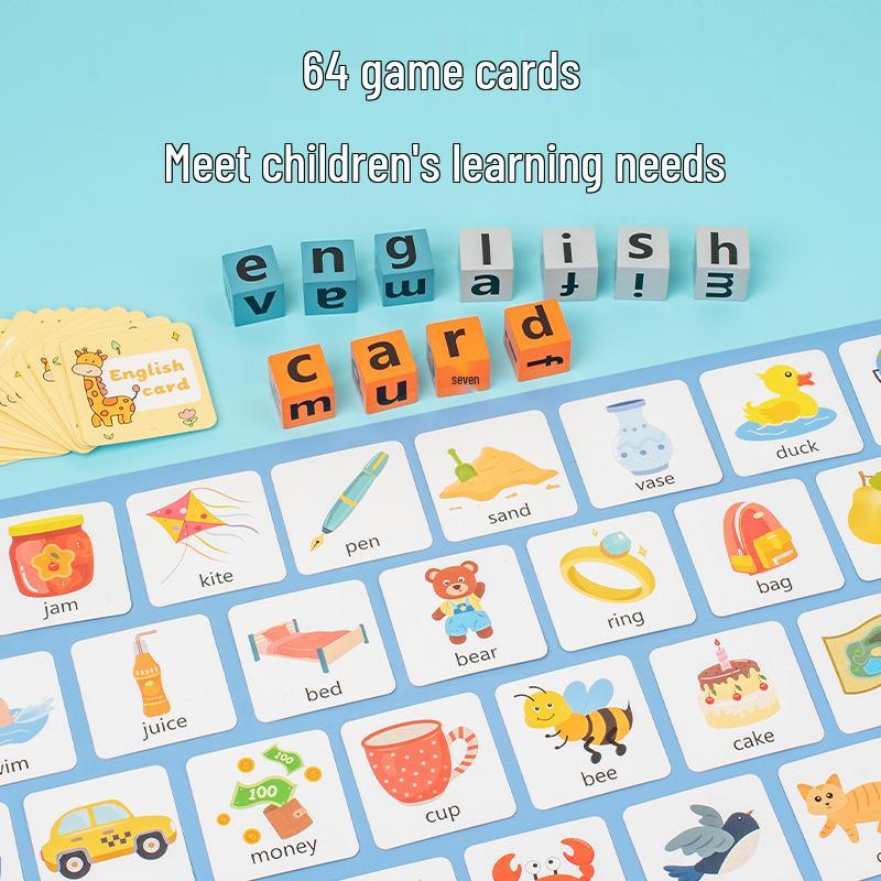 Cross-Border English Spelling Game for Kids: Educational Parent-Child Alphabet Interaction Toy
