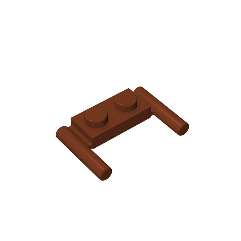 MOC 10PCS 3839 Modified 1x2 Plate Building Blocks Kit With Bar Handle Bricks Particle Puzzle DIY Toys Children Birthday Kid Gift