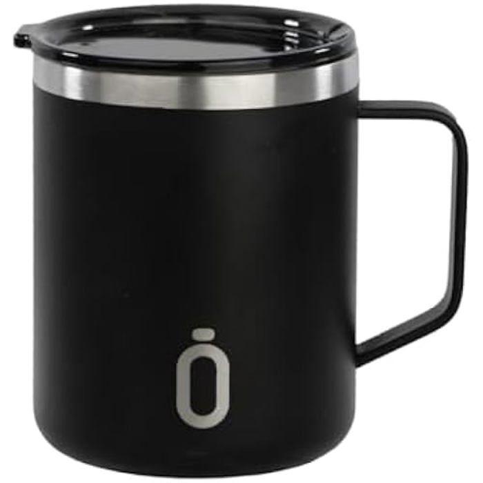 Tasse isotherme - safta - f.c. barcelona navy blue - acier inoxydable - 400 ml - double isolation