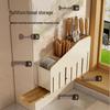 Luxury Kitchen Organizer: Multifunctional Utensil Rack for Chopsticks, Cutlery, Knives, and Spoons