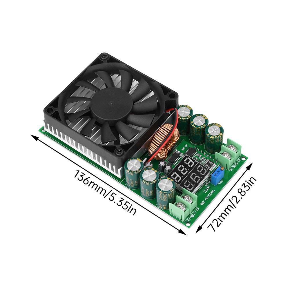 DC-DC 600W High Power Adjustable Buck Module DC25-120V Adjustable Step Down Module Solar LED Driver Power Supply