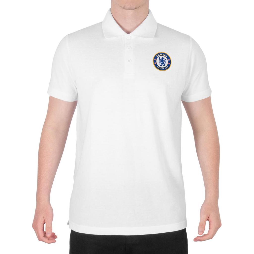 Chelsea FC Men's Crest Polo Shirt