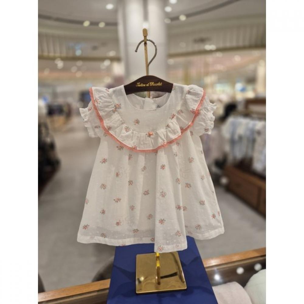 

Corelle Flower Dress Show Chocola Ttomoe175 Ivory/90 (around 8-18 months)