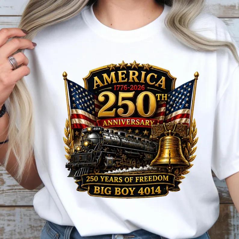 Vintage Railfan Graphic Shirt Big Boy 4014 Steam Power Legend Unisex T-Shirt XXL