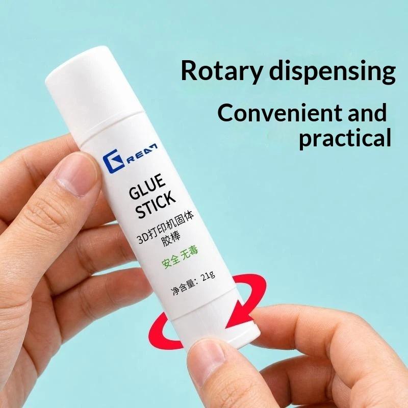 3D Printer Glue Stick, Solid 3D Print Bed Adhesive, Avoid Warping For Printing Abs,Pla,Petg,Tpu Filament