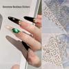 3D Luxury Gem Diamond Nail Art Sticker: Waterproof & Adhesive Crystal Design