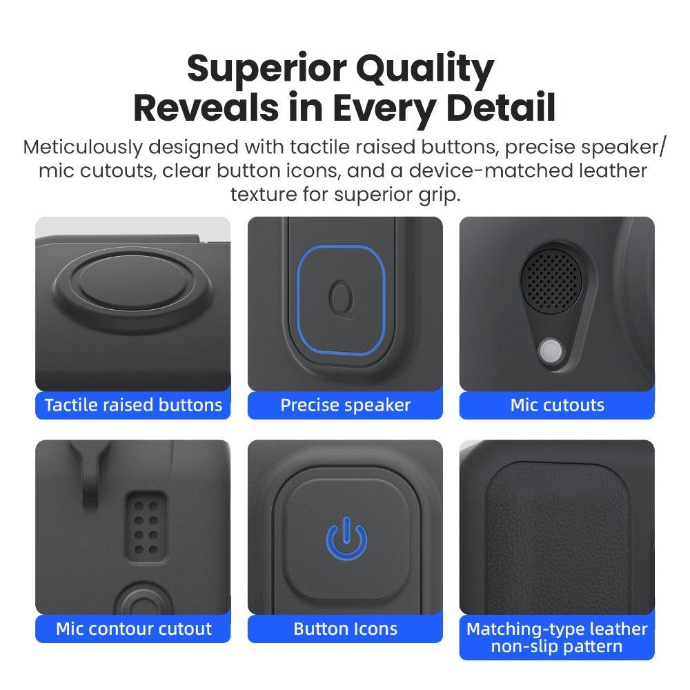 Scratch-proof Protective Case Silicone Lens Cap for Insta360 Go Ultra Action Camera Accessories