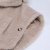 Max Mara In Good Condition, Genuine Japanese Product, 23473601376, Alpaca X Wool X Silk Teddy Bear Cape Poncho, Short Coat SM Sand beigeUsed