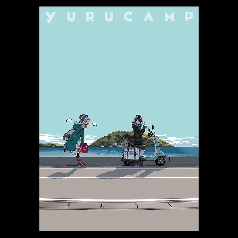 Tričko Laid-Back Camp [Nadeshiko & Rin] velikost L