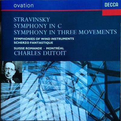 CD IGOR STRAVINSKIJS - Symphonies Osr / Osm / Dutoit 4364742 Decca 1993 Europe Classical Lietots