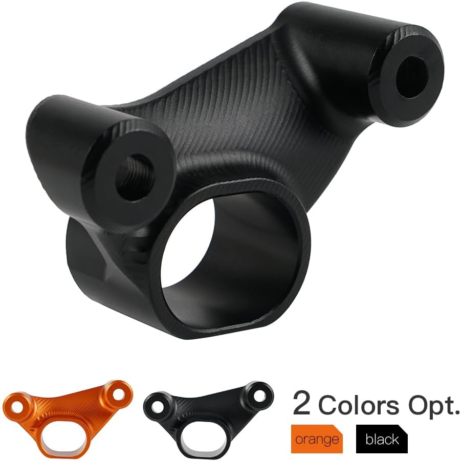 NICECNC Black Motorcycle Exhaust Bracket Exhaust Muffler Support Muffler Hanger Bracket Mount Holder Compatible with 790 Duke 2018-2023, 890 Duke