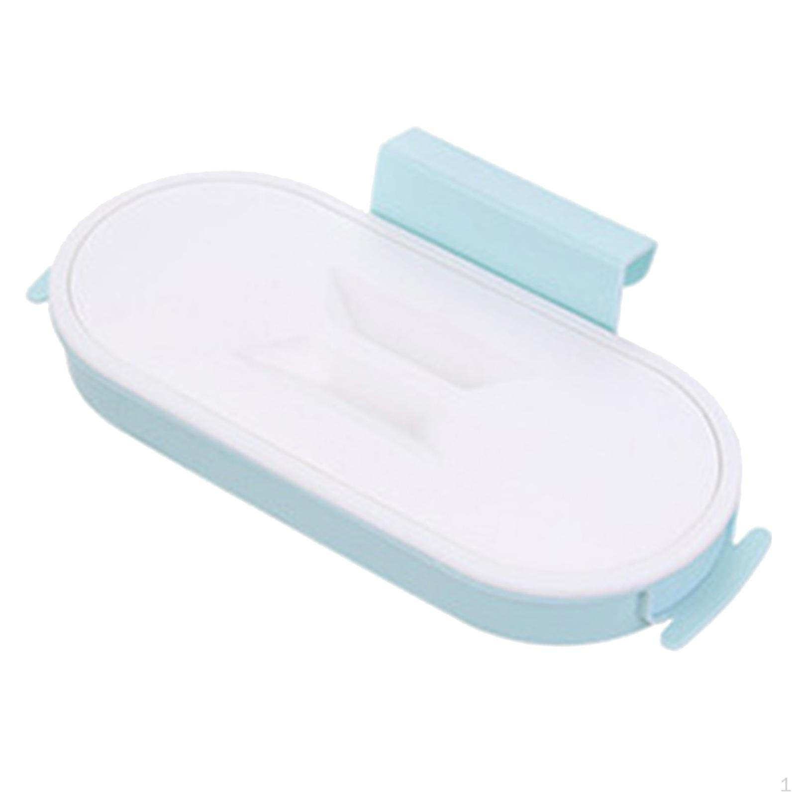Cabinet Trash Bag Holder Kitchen Garbage with Cover Hanging Organizer