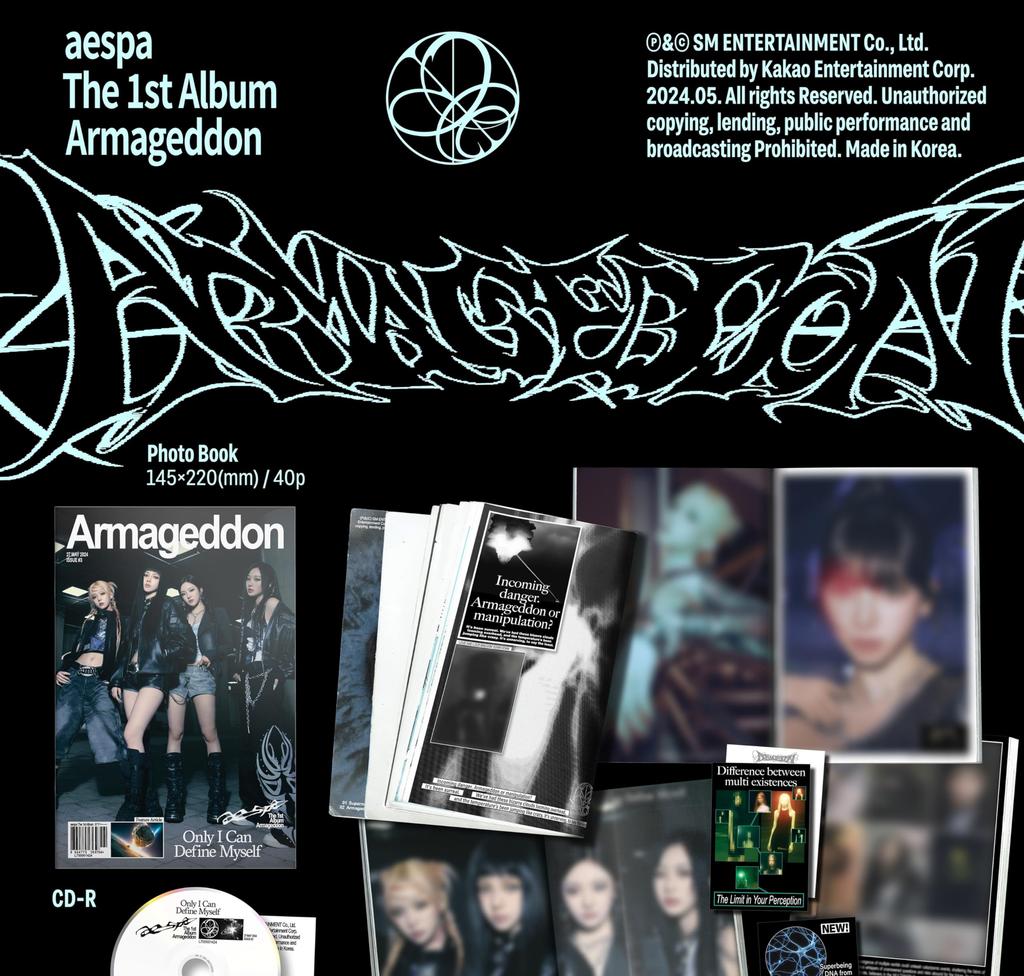 Aespa 1st Full Album [Armageddon] (Zine Ver.) (Korean Edition)