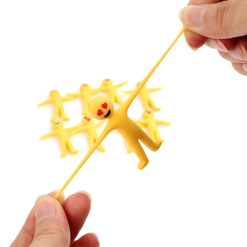 Non-Toxic Fidget Game Stretchable Funny Little Man Squishy Fidget Toy Antistress Adult Children Rising Stress Relief Squeeze Toy Kids