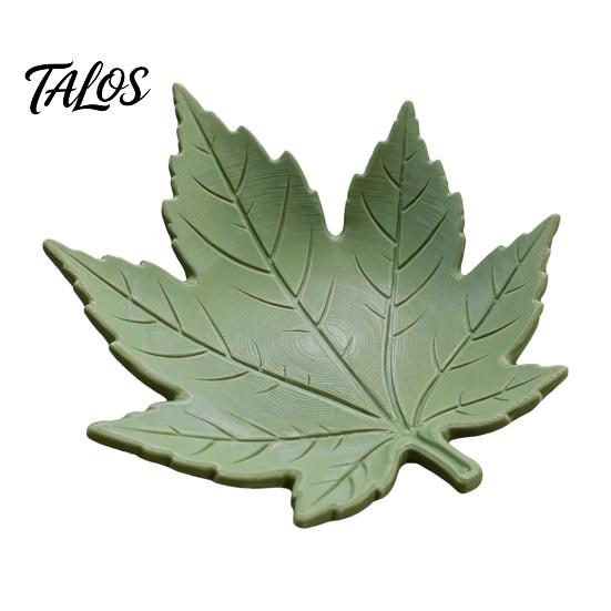 Entryway Key Holder 3D Printed Maple Leaf Trinket Dish, Autumn Fall Tray, Jewelry Nature Inspired Decor Tray for Entryway, Thanksgiving Tabletop Home
