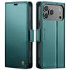 For iPhone 17 Pro Max 17 Air 17 Case With Card Holder, Wallet Case with RFID Blocking, Durable Leather Kickstand Magnetic Clasp