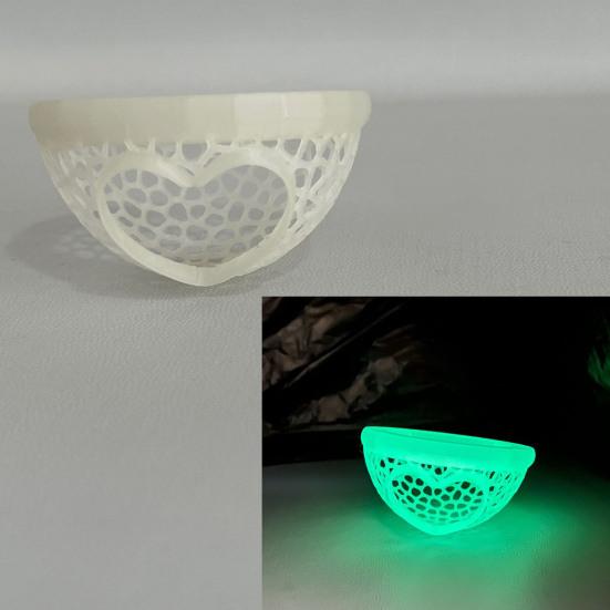 Plovoucí Betta Ryba Lounge Duté Srdce Rybí Odpočinkové Stanoviště Jeskyně Úkryt Hračka Úkryt Obohacení Akvarijní Dekorace Akvarijní Příslušenství