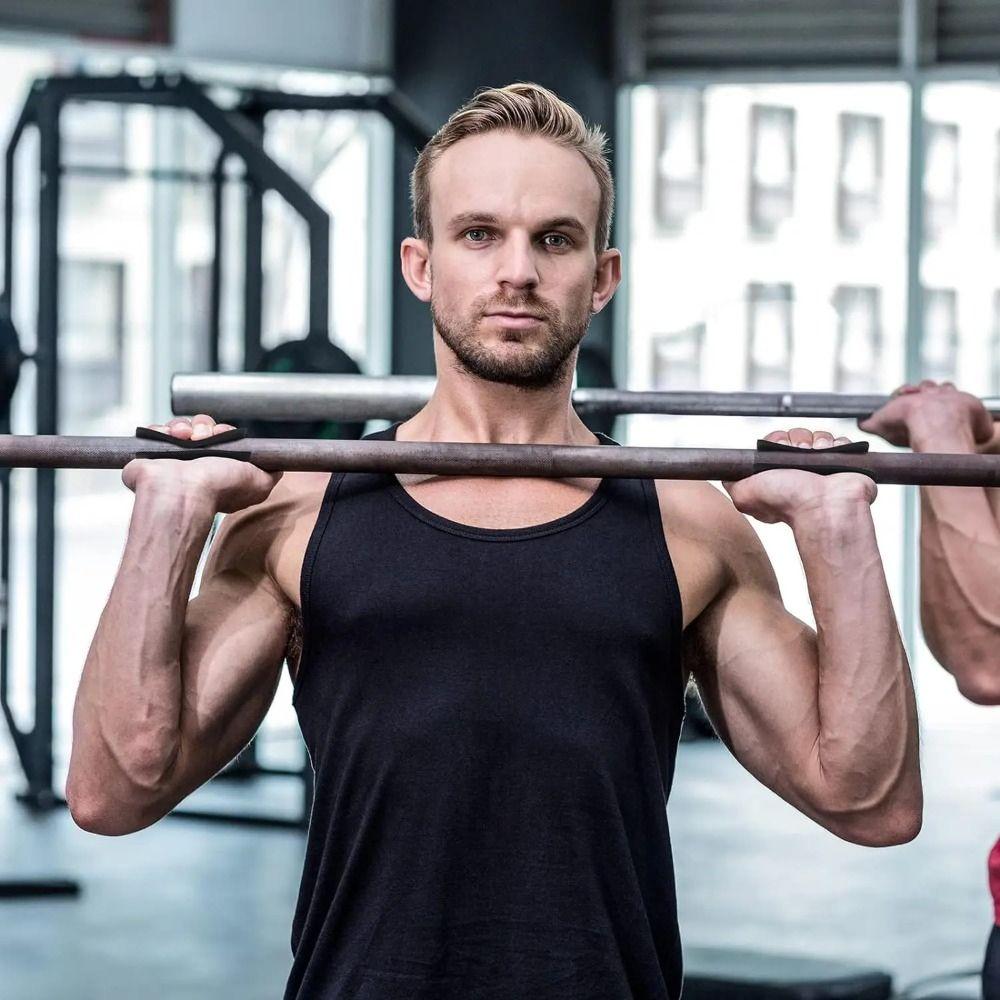 10PCS Non-slip Weightlifting Hand Protect Pads Silicone Gym Training Pad  Weightlifting