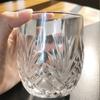 320ml/300ml European Style Bar Cold Drink Mug Wine Glass Transparent Brandy Glass Party Foreign Wine Glass Embossed Beverage Cup