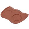 Silicone Coffee Tamper Pad Anti Slip Soft Tamper Mat Heat Resistant Corner Tamping Mat for Home