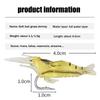 510/20Pcs Goture Shrimp Lures For Freshwater Saltwater, Luminous Shrimp Bait Set With Sharp Hook And Bead