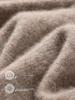 Women's Slimming Wool Sweater - Chinese Style Button-Up, Half-High Collar, Long Sleeve Pullover for Autumn/Winter