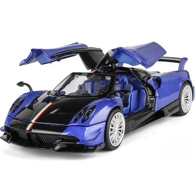 1/32 Pagani Huayra Supercar Diecasts & Toy Vehicles Metal Car Model Shock Absorber Sound Light Collection Car Toys Gift