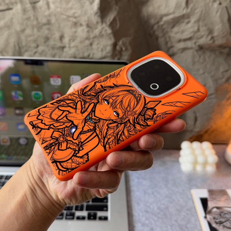 Micro Matte Hard Phone Case Half Wrap Shockproof Cover for iQOO 15 Ultra 15R 13 12 Neo 11 Neo 10 Neo 9 Z10 Z11 Turbo Z9 Z9X Z8X Z7i