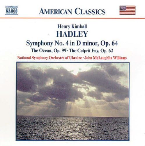 

CD WILLIAMS - Hadley: Symphony No. 4/Ocean (tone 8559064 Non Japan ObiClassical Used