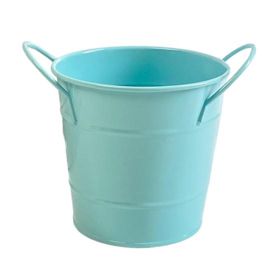 Metal Bucket Pencil Holder Funny Desk Organizer for Office Home Large Capacity Stationery Storage Boxes for Pens Markers Rulers