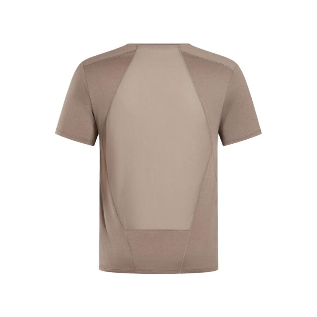 SALOMON Outline Logo Letter Crew Neck Breathable Short Sleeve T-Shirt Men Tops C26085