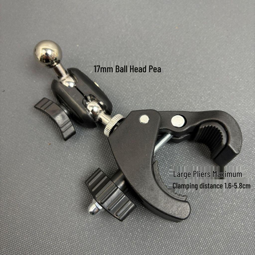 Tripod Mobile Phone Holder & Clip for Bicycle/Scooter - Camera Accessory Clamp