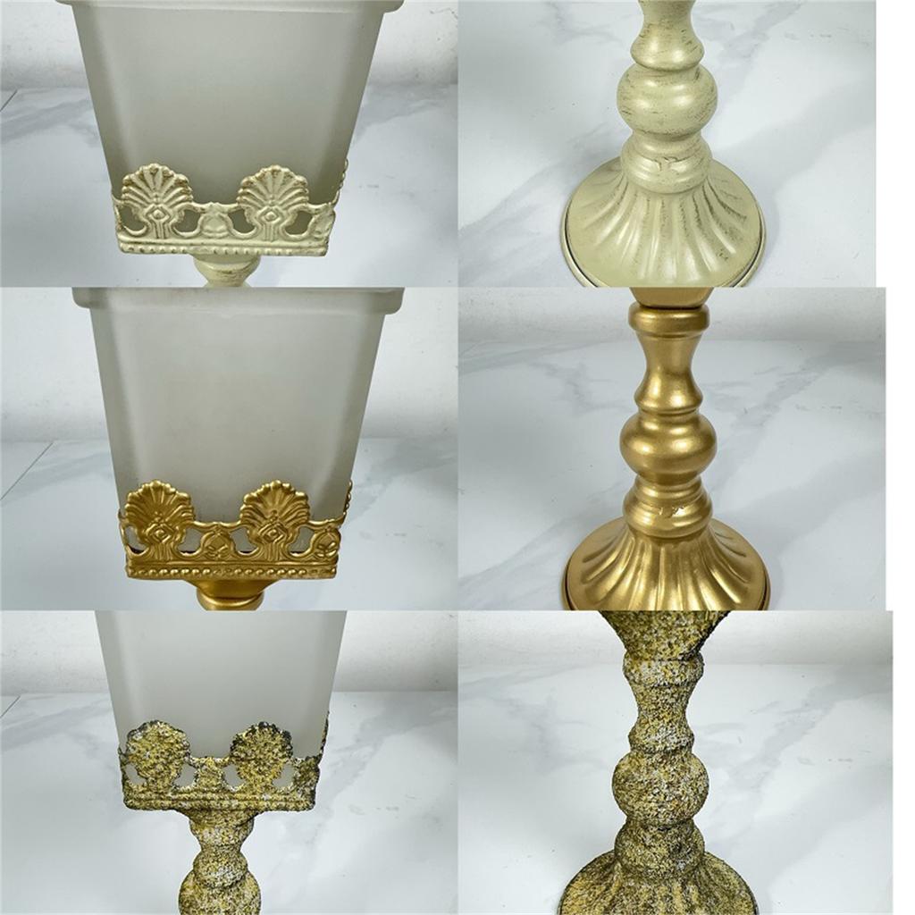 Elegant Iron Candle Holders Classical Design Candlestick Holders for Weddings Parties and Dinners Decors Accessory