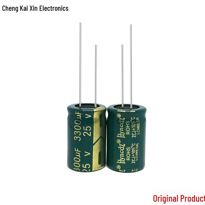 Aluminum Electrolytic Capacitor High-Frequency Series 25V 3300uF 16x25, Original, Large Quantity Available
