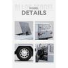 1/18 UAZ Traveler Alloy Van Car Model Diecasts Metal Off-road Vehicles Car Model Simulation Sound Light Collection Kids Toy Gift