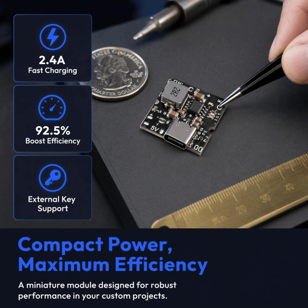 Overcharge Protection Power Supply Module Type-C Connector USB Charging Board Battery Charging