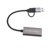 HD Multimedia Interface to USB and Type C Video Capture Card 4K Capture Card for Streaming Game Recording Low Latency