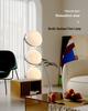 Nordic Mid-Century Bauhaus Sphere Floor Lamp – Minimalist Designer Bedside Light