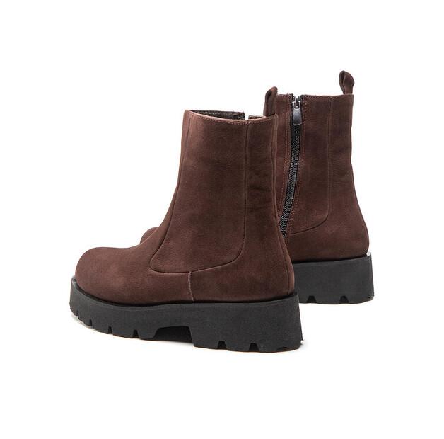 Simple Ankle Boots SL-15-02-000049 Brown