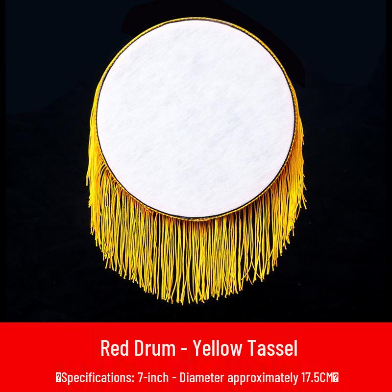 Lingnan Spring Dance Money Drum with Tassels - Suitable for All Ages