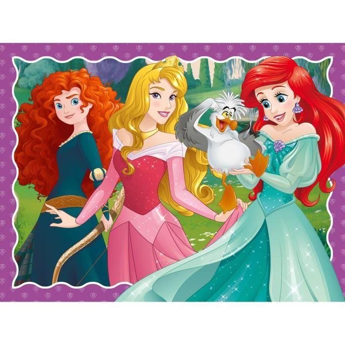 Ravensburger Disney Princess 4 Dans Une Boîte Puzzles