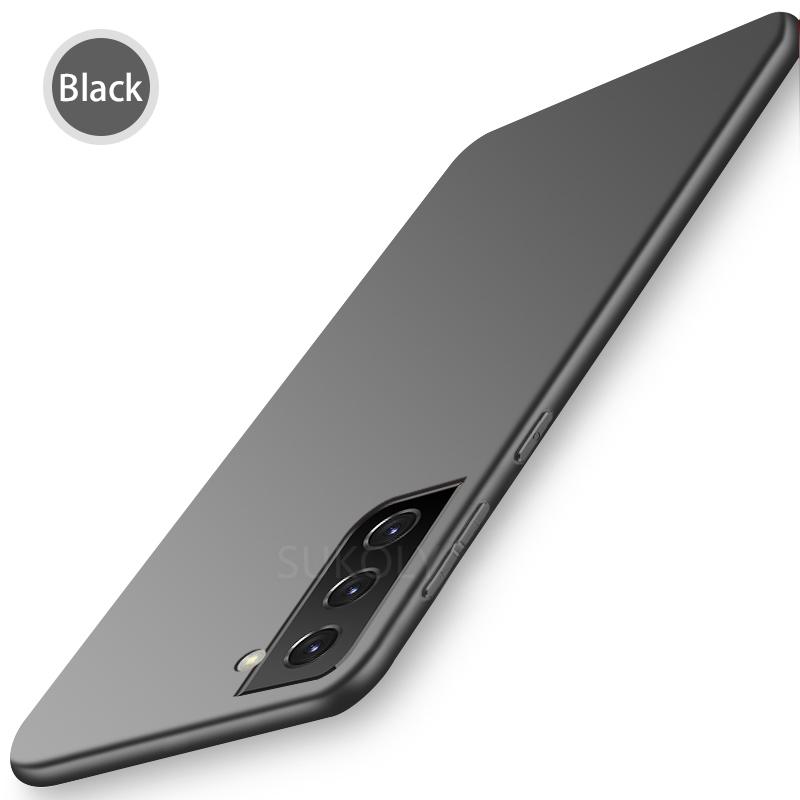 

Ультратонкий чохол для телефону Samsung S25 S24 FE S23 Ultra S22 Plus A56 A36 A55 A16 A26 A15 A25 A35 A54 A34 A12 5G Чохол жорсткий ПК матовий чохол Samsung S23 чорний