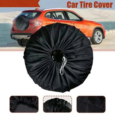Accessories 210D Oxford Cloth Anti Sun Car Spare Tire Cover Spare Tyre Cover Tyre Bag Wheel Cover