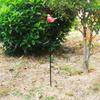 Solar Powered Love Birds Glass Lawn Lamp