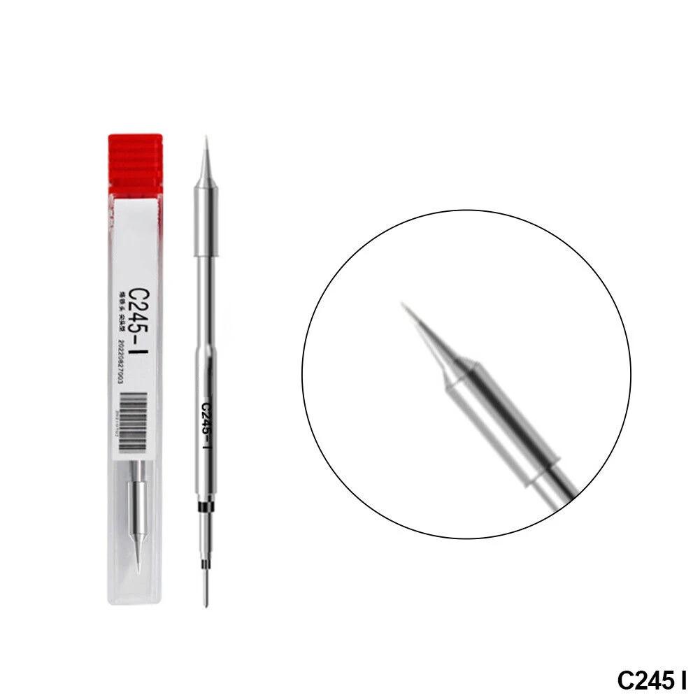 Compatible Soldering Iron Tips Copper Soldering Tips Soldering Station Tips Different Types For Welding Fast Heating Technology
